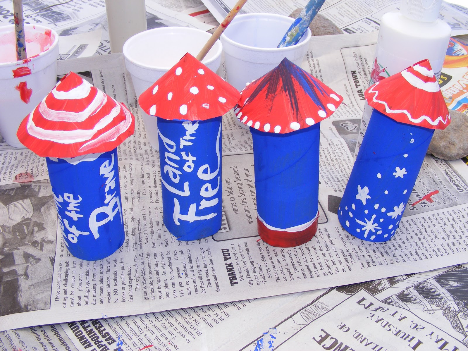 Preschool Fourth Of July Crafts
 Preschool Crafts for Kids 4th of July Toilet Paper Roll