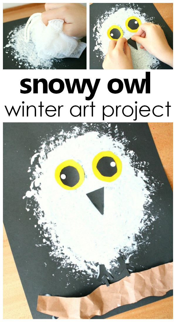 Preschool Winter Craft
 Snowy Owl Winter Craft for Kids Fantastic Fun & Learning