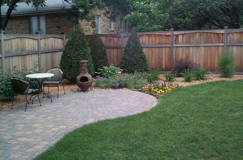 Privacy Landscaping Around Patio
 7 best images about Partial Privacy Fence on Pinterest