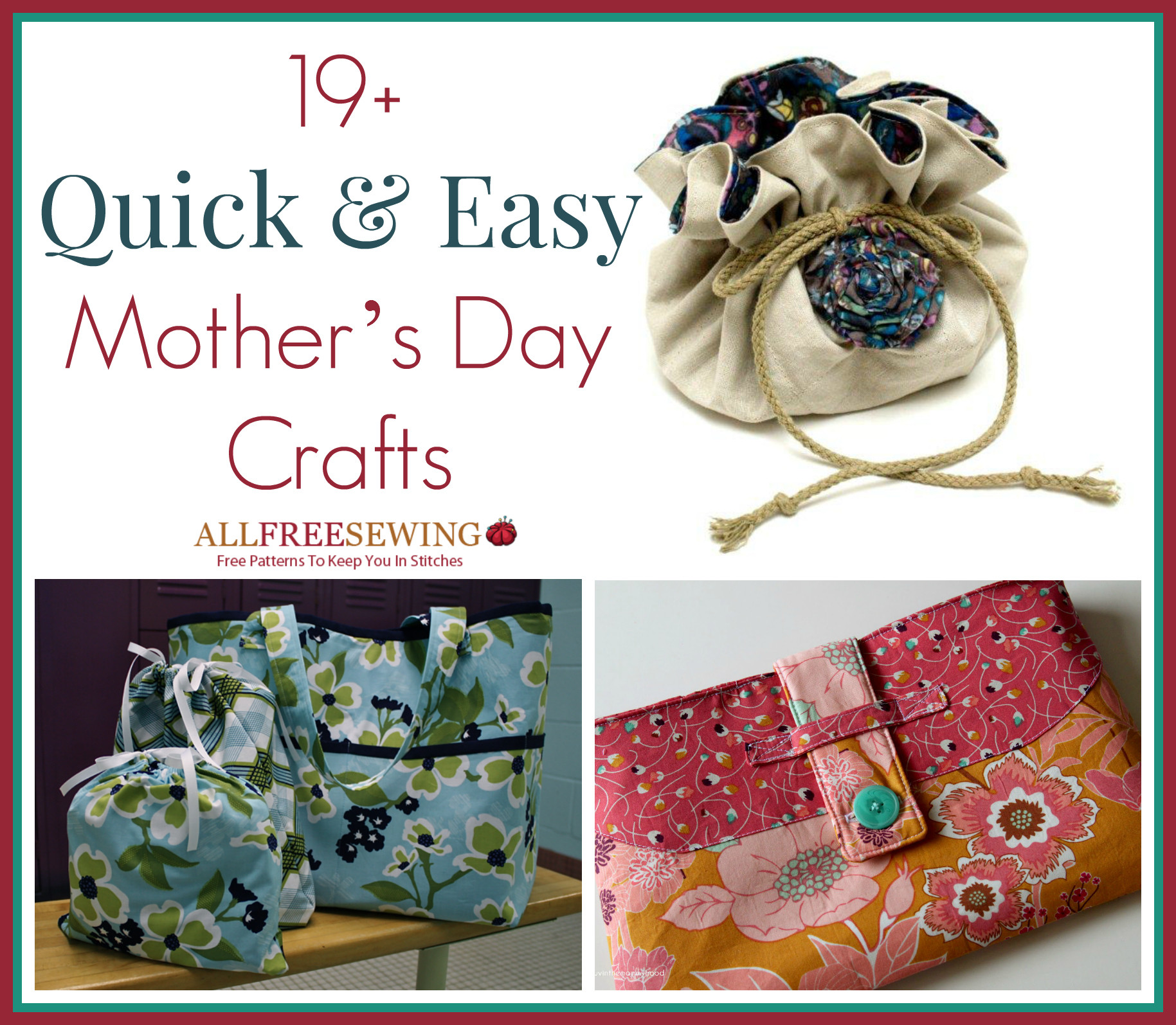 Quick And Easy Mother's Day Gifts
 19 Quick & Easy Mother s Day Crafts FaveCrafts