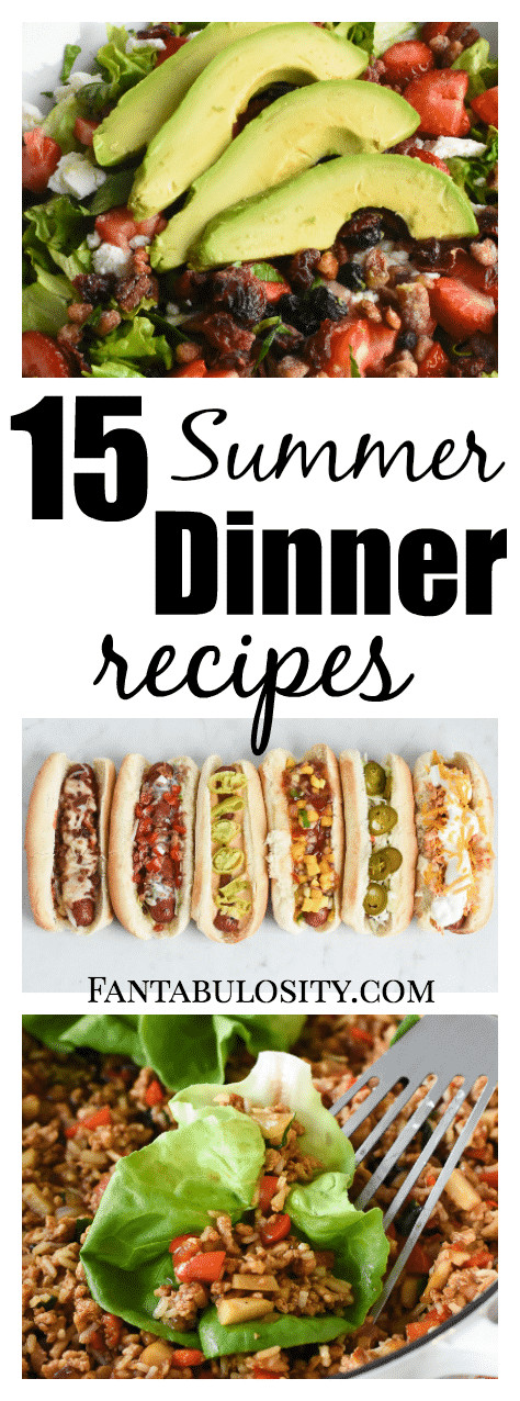 Quick Summer Dinner Recipe
 Summer Dinner Ideas Fantabulosity