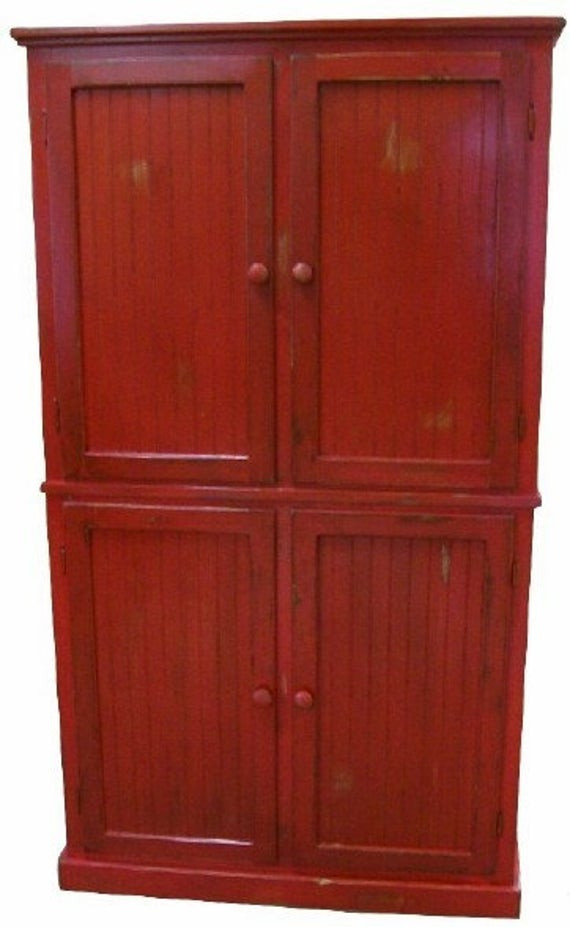 Red Kitchen Storage Cabinet
 Pantry Cabinet Red Pantry Cabinet with Pantries on