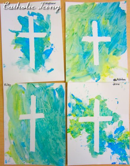 Religious Easter Activities For Preschoolers
 Cross Craft for Preschoolers easter