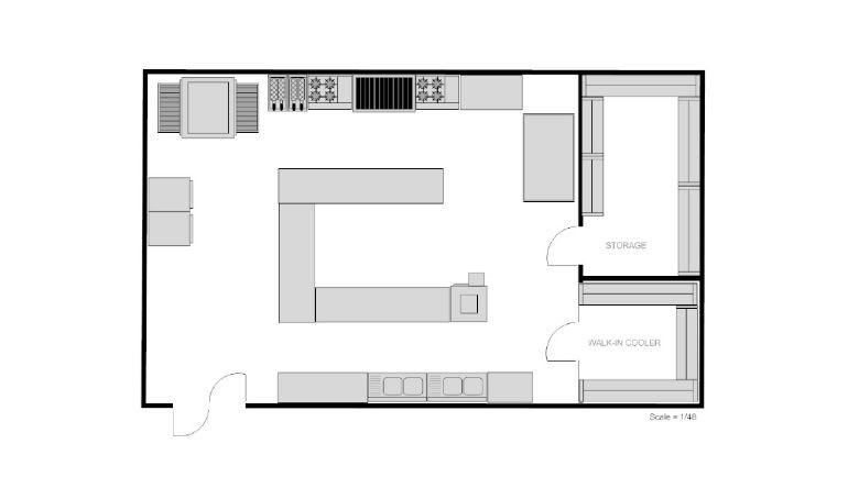 Restaurant Kitchen Floor Plan
 15 Restaurant Floor Plan Examples & Restaurant Layout Ideas