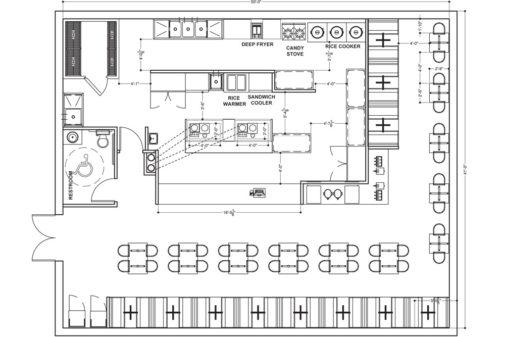Restaurant Kitchen Floor Plan
 Restaurant Start ups Roaster Tech Inc
