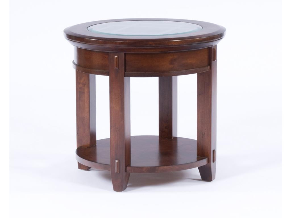 Round Living Room Table
 Broyhill Living Room Round End Table 4986 000 Weiss