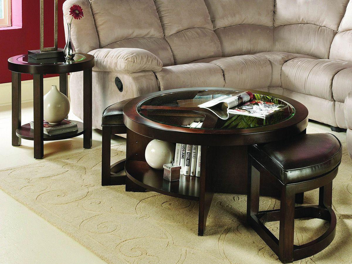 Round Living Room Table
 Round Coffee Tables for Your Cozy Seating Area Traba Homes