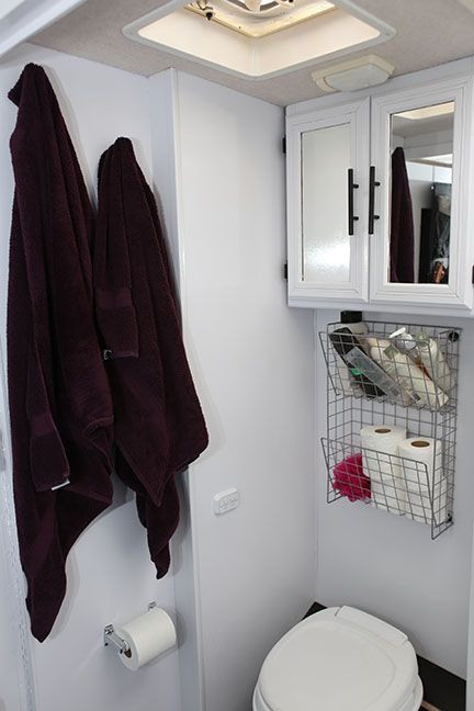 Rv Bathroom Cabinet
 RV Bathroom Storage Ideas