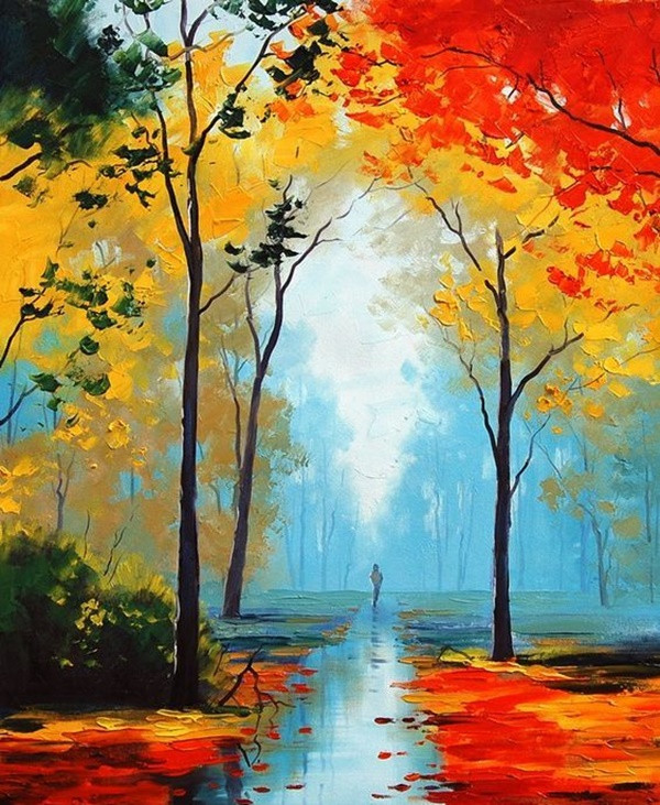 Simple Landscape Painting
 60 Easy And Simple Landscape Painting Ideas