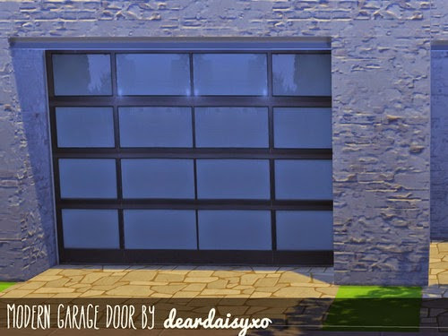 Sims 4 Garage Door
 My Sims 4 Blog Garage Door Wallpaper by DearDaisySims