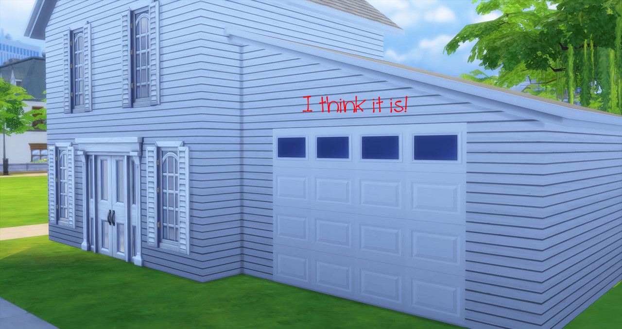 Sims 4 Garage Door
 TS4MM — cutestuffgaming Garage Door for The Sims 4 Okay
