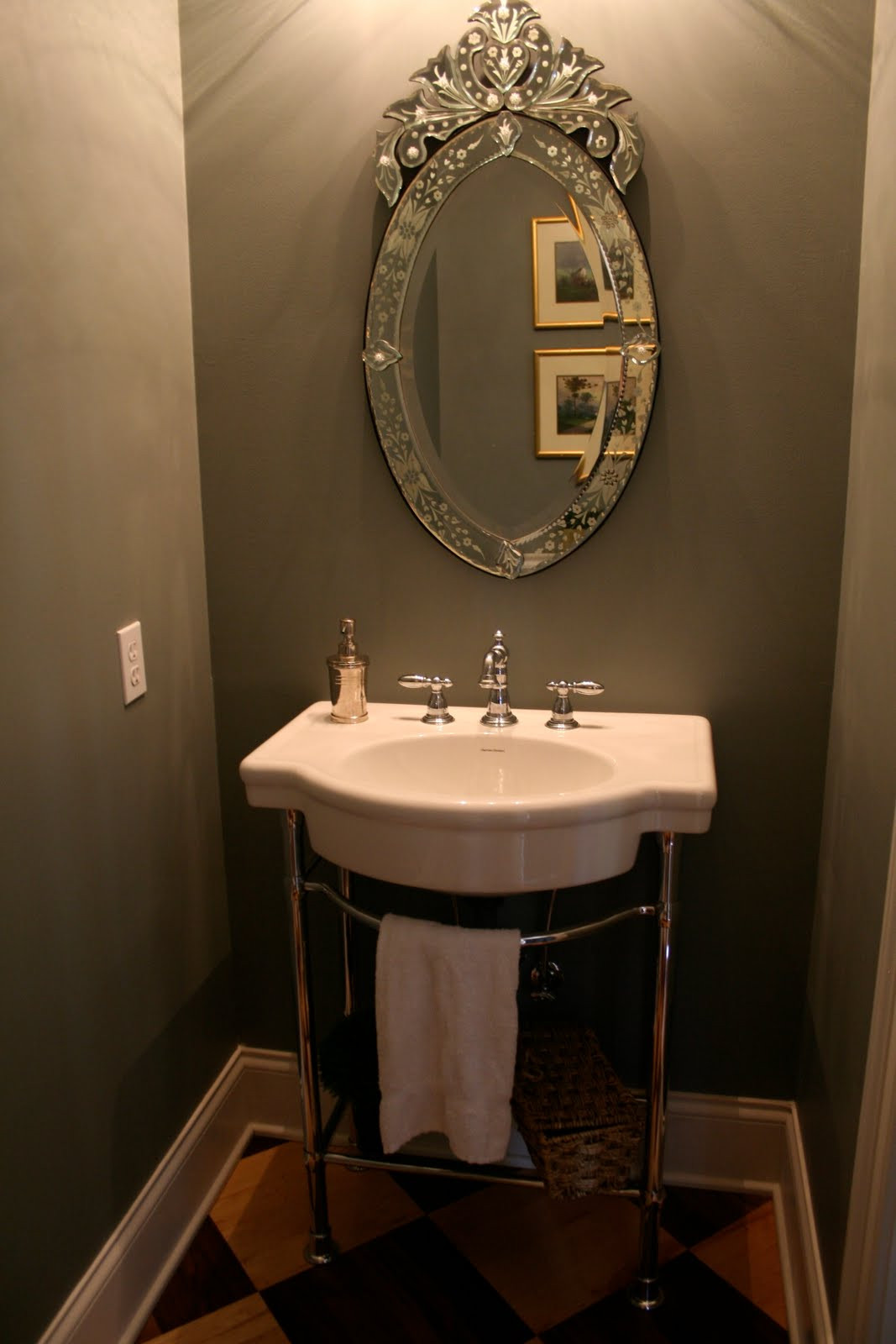 Small Bathroom Mirror Ideas
 design dump house 5 powder room before after