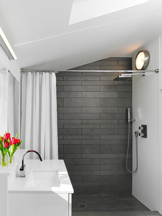 Small Bathroom Shower Ideas
 Kamar Mandi Sempit Tampil Menawan dengan Shower