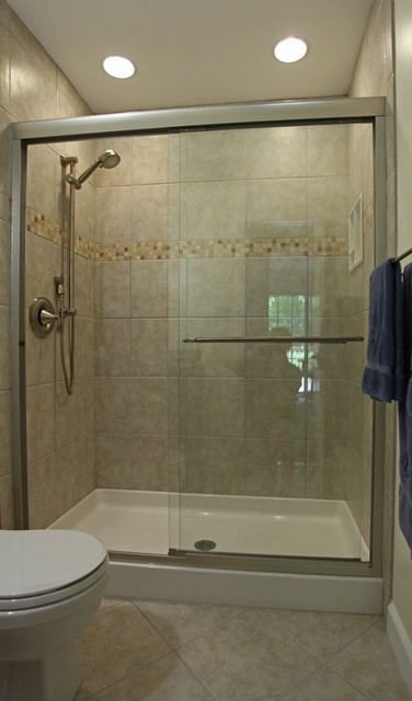 Small Bathroom Shower Ideas
 Small Bathroom Ideas Traditional Bathroom dc metro