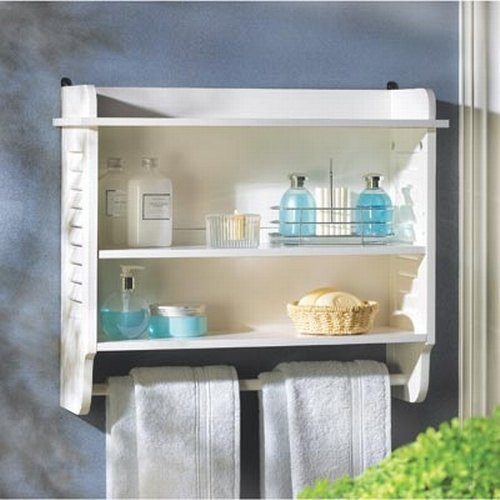Small Bathroom Wall Shelf
 20 Best Wooden Bathroom Shelves Reviews