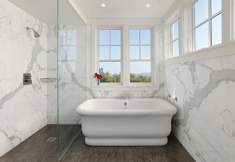 Small Marble Bathroom
 Sophisticated Bathroom Designs That Use Marble To Stay Trendy