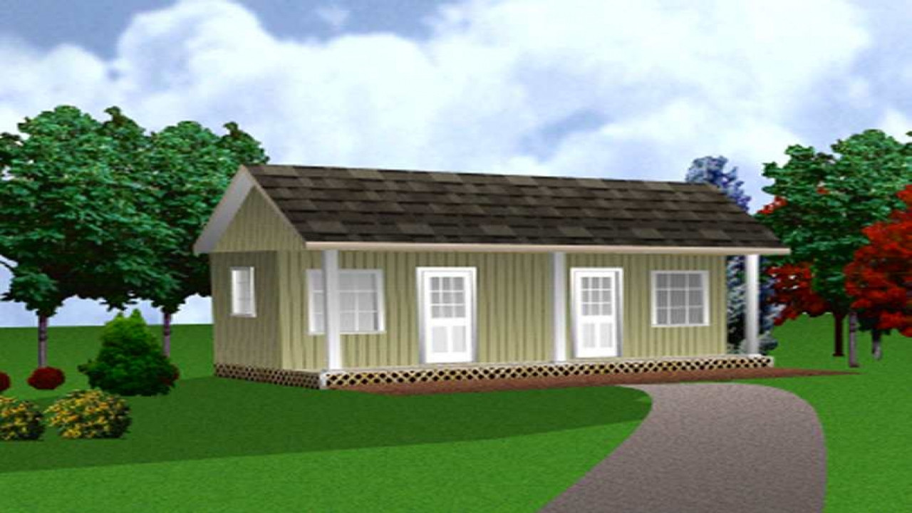 Small Two Bedroom House
 Small 2 Bedroom Cottage House Plans Economical Small