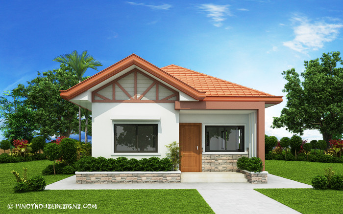 Small Two Bedroom House
 Two Bedroom Small House Design PHD Pinoy House