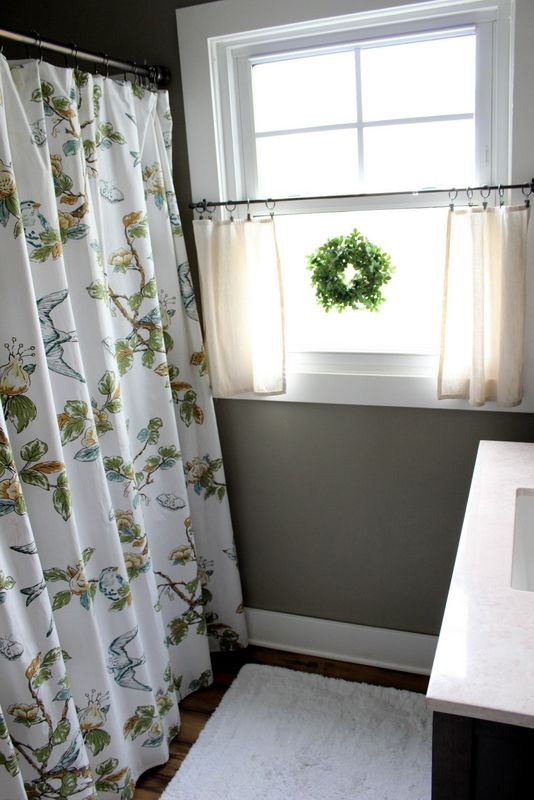 Small Window Curtains For Bathroom
 The Bathroom new house in 2019