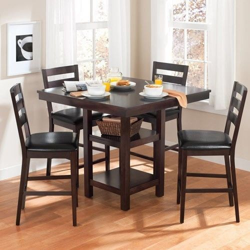 Small Wood Kitchen Table
 High Top Dining Table Chairs Kitchen Dining Cherry Wood