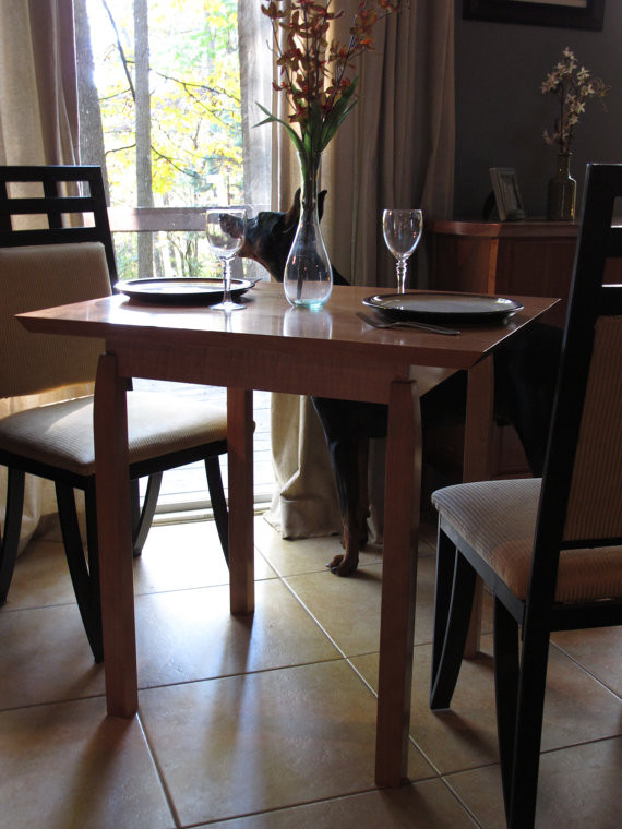 Small Wood Kitchen Table
 Narrow Dining Table for Two Small Kitchen Table for