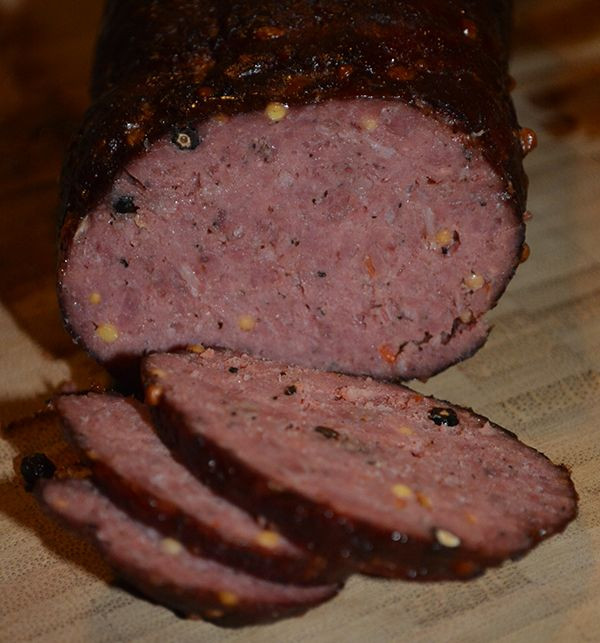 Smoked Summer Sausage Recipe
 Spicy Pepper Smoked Summer Sausage Easy Summer Sausage