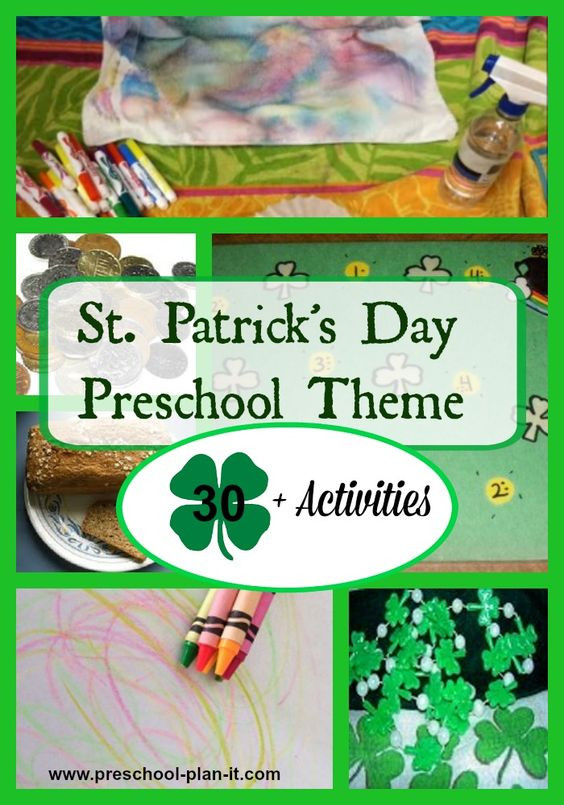 St Patrick's Day Activities For Pre K
 St Patrick s Day Preschool Theme St Patricks Day