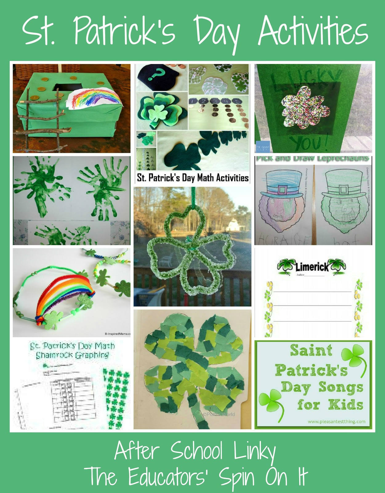 St Patrick's Day Activities For Pre K
 St Patrick s Day Activities The Educators Spin It
