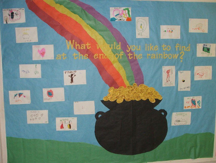 St Patrick's Day Bulletin Board Ideas
 St Patricks Day Rainbow Bulletin Board MyClassroomIdeas