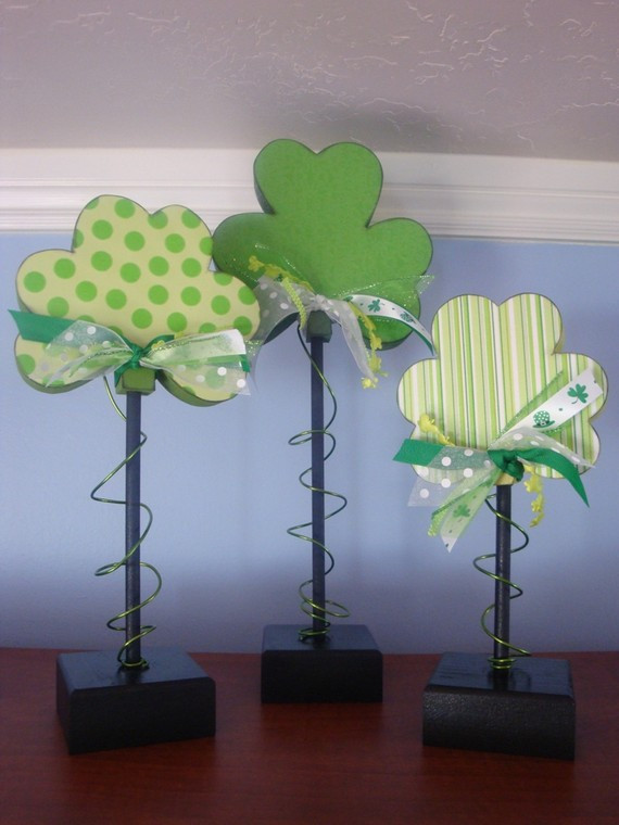 St Patrick's Day Decoration Ideas
 Dejavu Crafts St Patrick s Day Easy Decorations