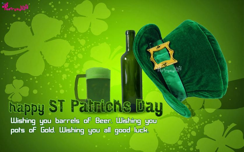 St Patrick's Day Drinking Quotes
 Happy St Patrick s Day Good Luck Quotes
