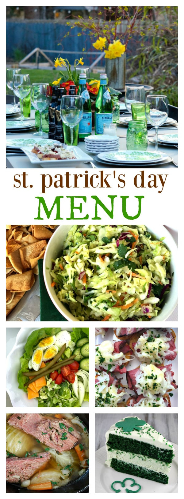 St Patrick's Day Party Menu
 St Patrick s Day Menu Reluctant Entertainer