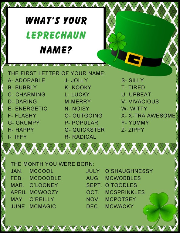 22 Ideas For St Patrick s Day Party Names Home Family Style And Art 