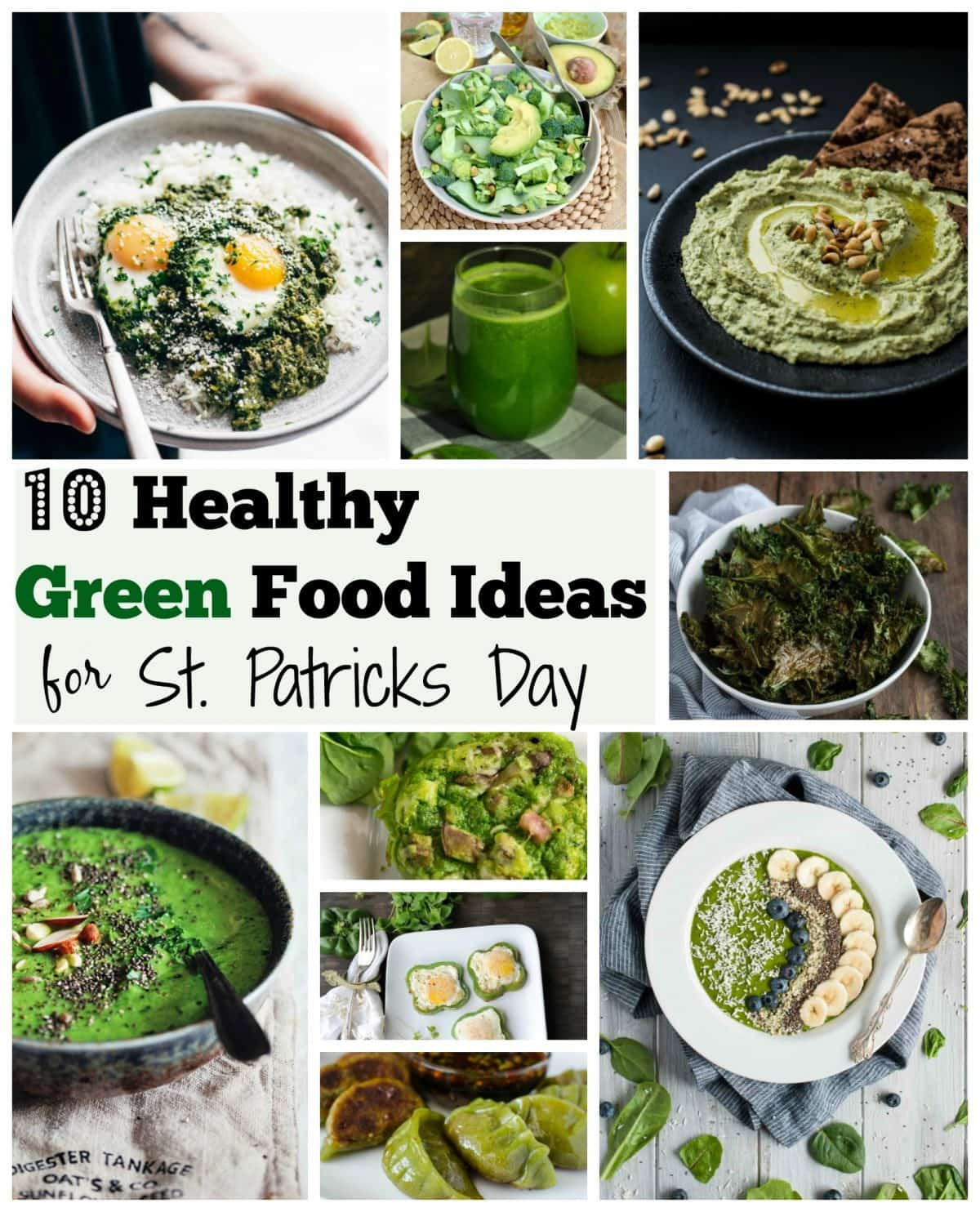 St Patrick's Day Snack Ideas
 10 Healthy Green Food Ideas for St Patricks Day