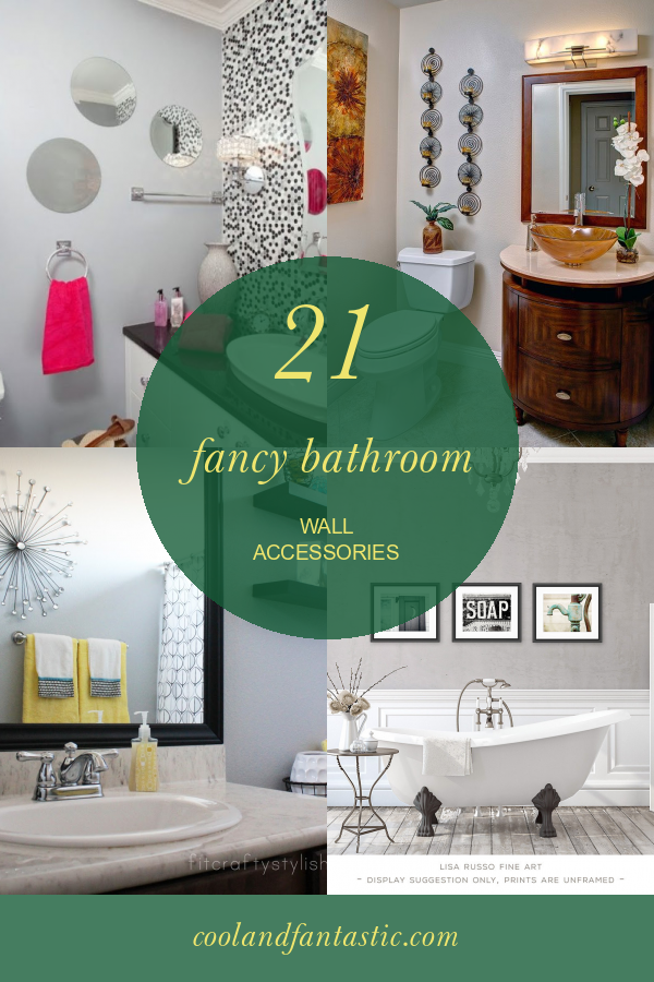 21 Fancy Bathroom Wall Accessories - Home, Family, Style and Art Ideas