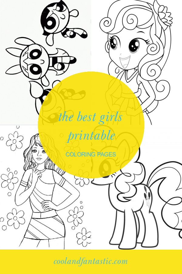 The Best Girls Printable Coloring Pages - Home, Family, Style and Art Ideas