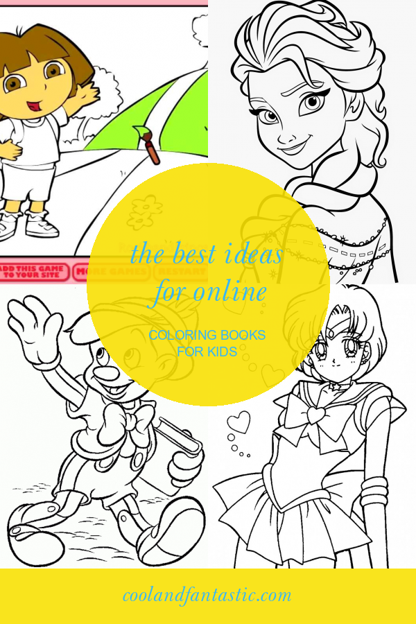 Online Coloring Books for Kids Unique Free Dora Coloring Games Line Coloring Pages for Kids