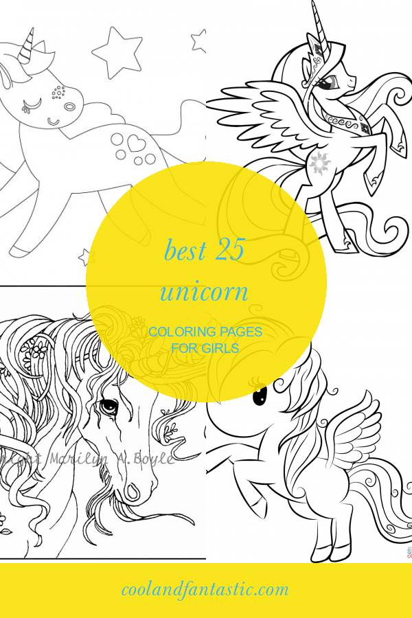 Best 25 Unicorn Coloring Pages for Girls - Home, Family, Style and Art ...
