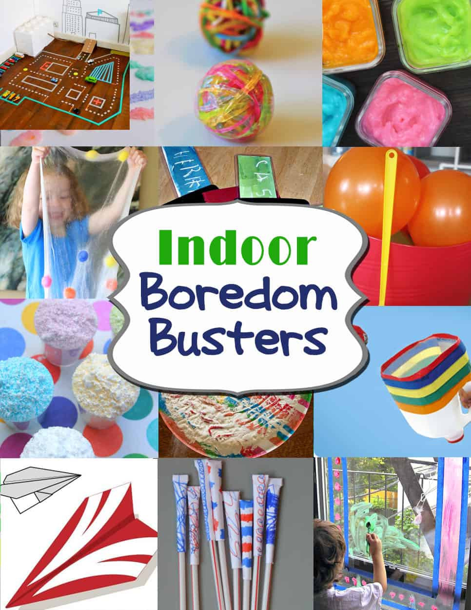 Summer Activities At Home
 Indoor Boredom Busters