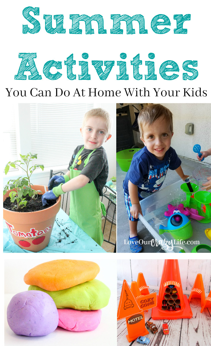Summer Activities At Home
 Summer Activities To Do At Home With Your Kids