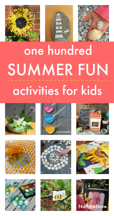 Summer Activities At Home
 100 fun and easy summer activities for children