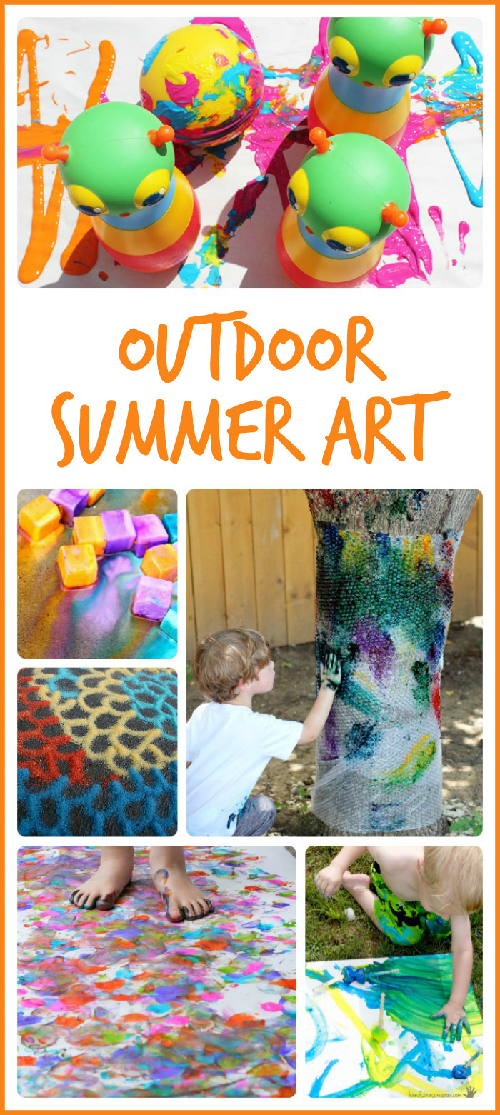 Summer Art Activities
 15 awesome outdoor summer art projects These would be so