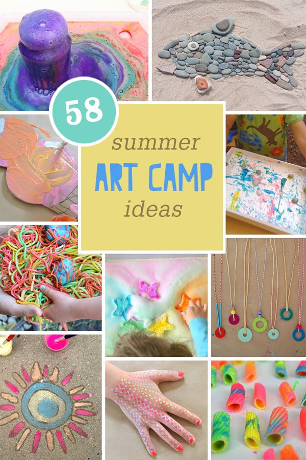Summer Art Activities
 58 Summer Art Camp Ideas