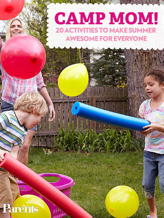 Summer Camp Ideas
 Camp Mom 20 Activities to Make Summer Awesome for Everyone