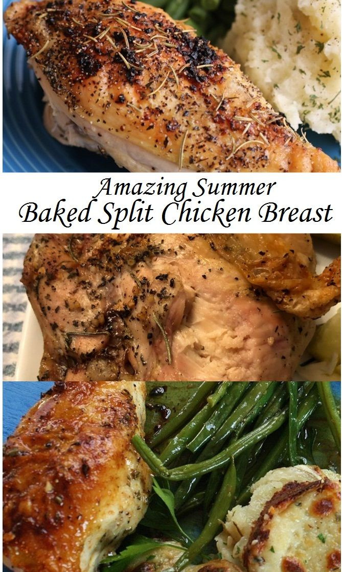 Summer Chicken Breast Recipe
 Amazing Summer Baked Split Chicken Breast