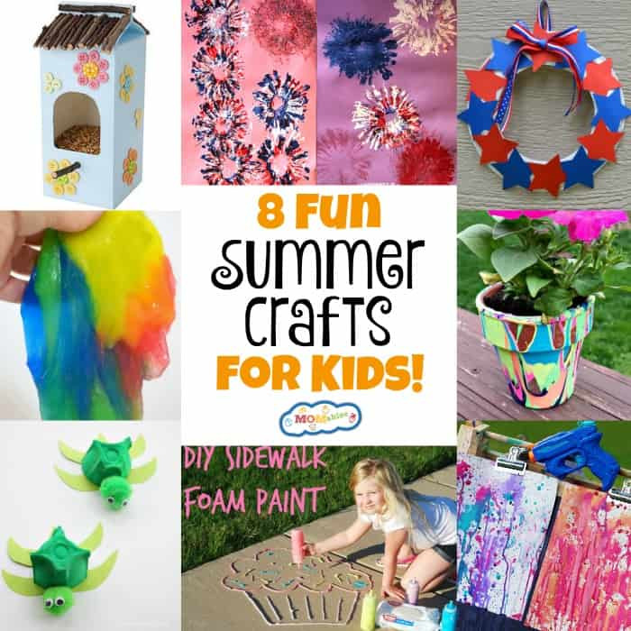 Summer Fun Craft
 8 Fun Summer Crafts for Kids MOMables Good Food Plan