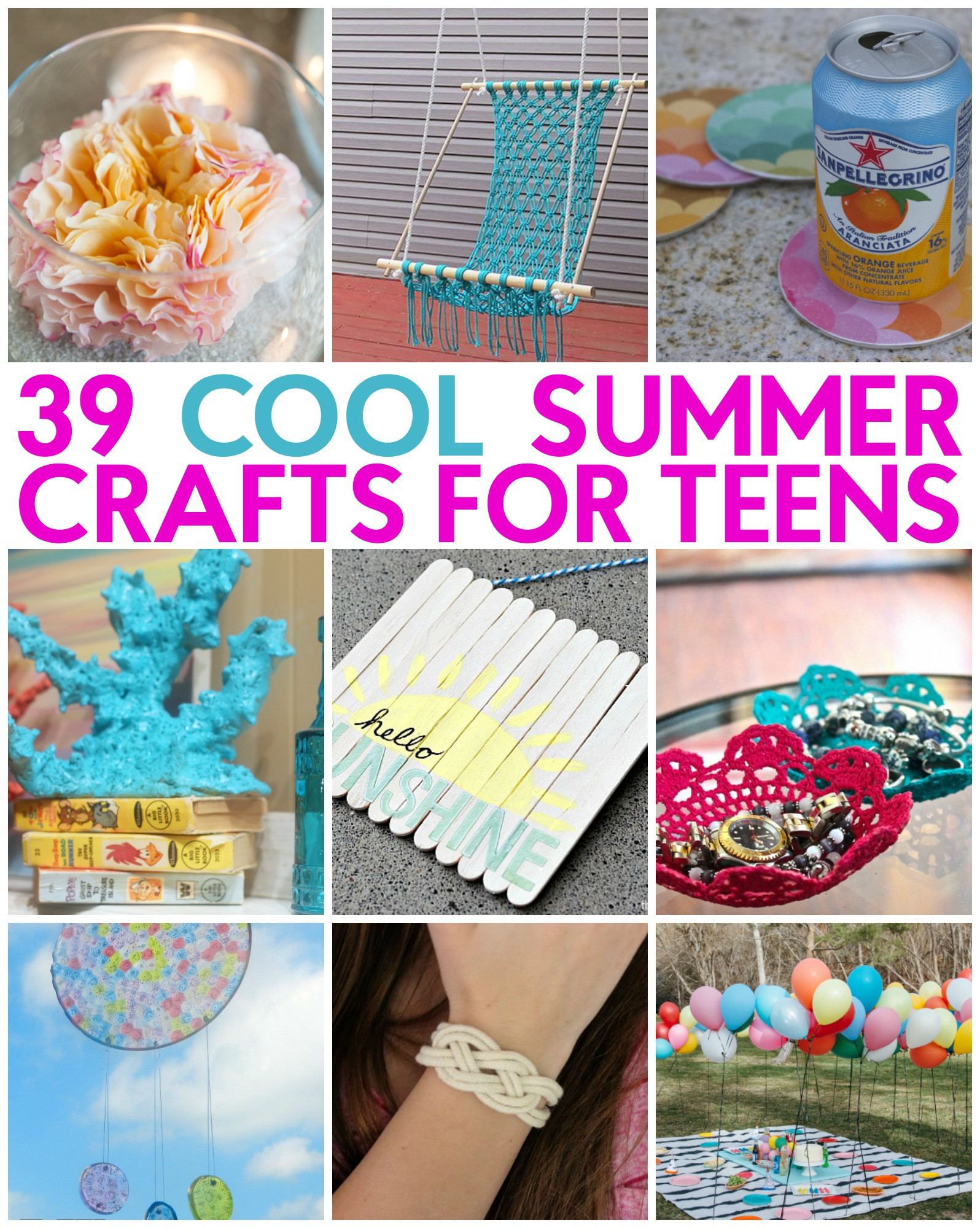 Summer Fun Craft
 39 Great Teen Summer Crafts A Little Craft In Your Day