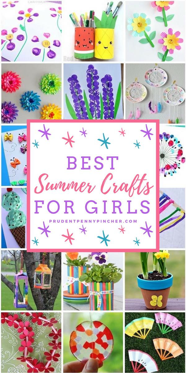 Summer Fun Craft
 100 Best Summer Crafts for Kids Prudent Penny Pincher