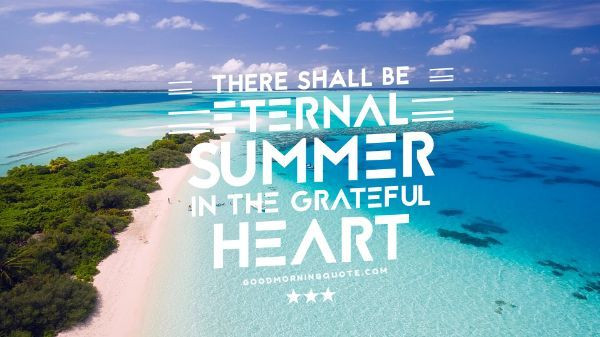 Summer Happiness Quotes
 68 Best Short Summer Quotes about Vacation Good Morning