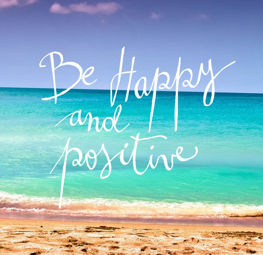 Summer Happiness Quotes
 TRY ME inspire happy positive summer beach quote